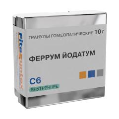 Феррум Йодатум С-6 гранулы 10г