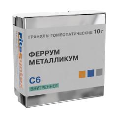 Феррум Металликум С-6 гранулы 10г