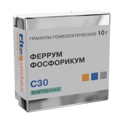 Феррум Фосфорикум С-30 гранулы 10г