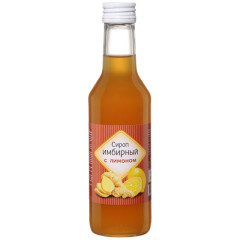 Сироп Имбирный с лимоном на фруктозе 250мл