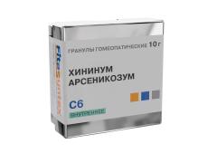 Хининум Арсеникозум С-6 гранулы 10г