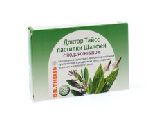 Доктор Тайсс Шалфей/подорожник пастилки №24