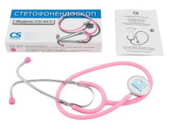 СиЭс Медика стетофонендоскоп CS-417 (розовый)