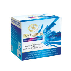 Акулий ретинол крем-сыворотка для контура глаз женьшень/белая лилия 50мл