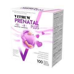 Витрум Пренатал Плюс таблетки покрытые оболочкой №100