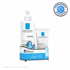 Ля рош позе Липикар АП+ набор бальзам АП+М 400мл+гель-крем Синдет AП+ 100мл