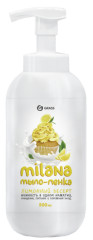 Милана мыло-пенка жидкое Лимонн.пирог 500мл