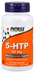 Нау Фудс 5-HTP (L-5-гидрокситриптофан) капсулы 440мг №90