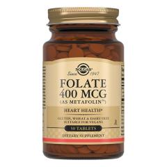 Солгар Фолат (метафолин) таблетки 400мкг №50