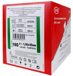 СФМ катетер внутривенно (канюля) с портом 18G (1,30х45мм)