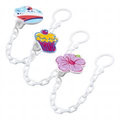 Курносики прищепка-держатель д/соски/пустышки 19586