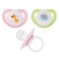 Мир детства пустышка силикон ортодонт.от 6мес. 13015
