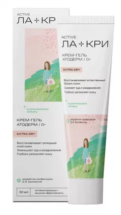 Ла-Кри Экстра Драй Атодерм крем-гель 50мл