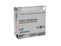 Нукс Мошата (Миристика Фрагранс) С-6 гранулы 10г