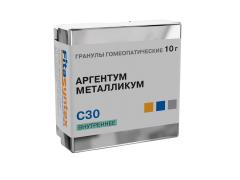 Аргентум Металликум С-30 гранулы 10г