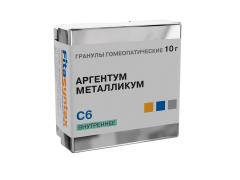 Аргентум Металликум С-6 гранулы 10г