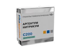 Аргентум Нитрикум С-200 гранулы 10г