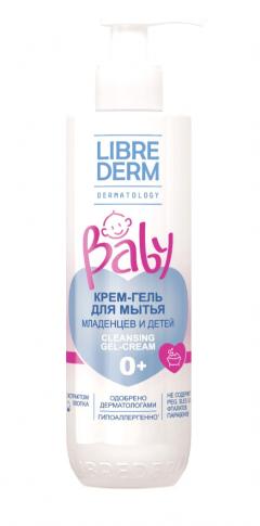 Либридерм Беби крем-гель для мытья новорожденных/младенцев/детей 250мл