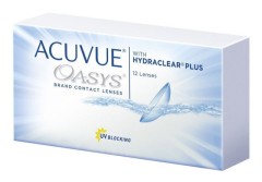 Линзы двухнед. Акувью Оазис Диоптрии -5,25 Радиус 8,4 №12