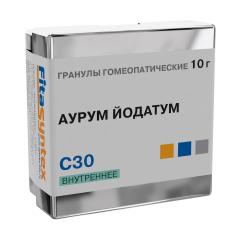 Аурум Йодатум С-30 гранулы 10г
