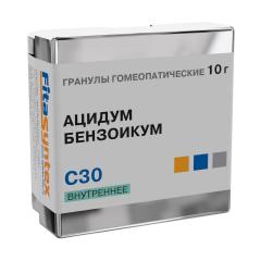 Ацидум Бензоикум С-30 гранулы 10г