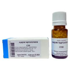 Ацидум Гидрохлорикум С-30 гранулы 10г