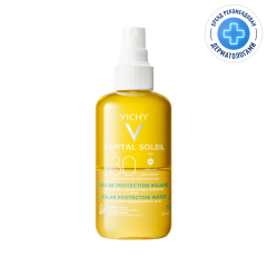 Виши Капитал Солей спрей солнцезащитный двухфазный увлажняющий SPF30 200мл