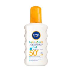 Нивея Сан спрей солнцезащитный для детей Ультра Защита SPF50+ 200мл 85847