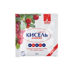 Джели+ Кисель Клюква саше 25г