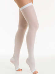 Релаксан чулки антиэмболические откр. носок 18-23мм К1 р.M белый(М0370А)