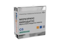 Меркуриус Бийодатус (Гидраргирум Бийодатум) С-6 гранулы 10г