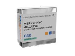 Меркуриус Йодатус Флавус (Гидраргирум Йодатум Флавум) С-30 гранулы 10г
