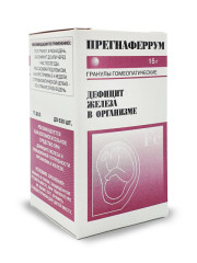 Прегнаферрум гранулы 15г