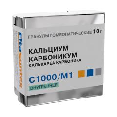 Кальциум Карбоникум Генеманни С-1000 гранулы 10г