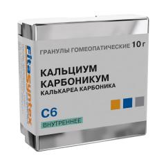 Кальциум Карбоникум Генеманни С-6 гранулы 10г