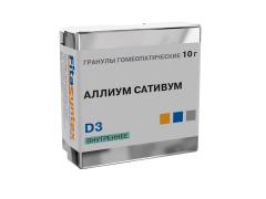 Аллиум Сативум D-3 гранулы 10г