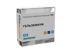 Гельземиум D-3 гранулы 10г