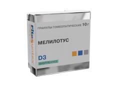 Мелилотус Оффициналис D-3 гранулы 10г