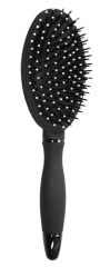 Расческа-щетка черная массаж. овальная арт.58808-7121