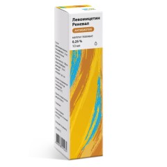 Левомицетин Реневал капли глазные 0,25% 10мл