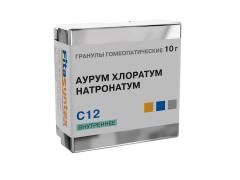 Аурум Хлоратум нантронатум С-12 гранулы 10г