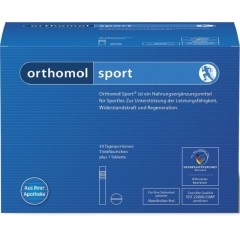 Ортомол Спорт фл. 20мл + таблетки 1г №30