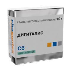 Дигиталис Пурпуреа (Дигиталис) С-6 гранулы 10г