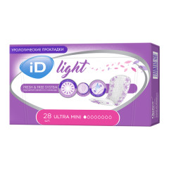 АйДи Лайт прокладки урологические Ультра мини №28