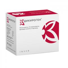 Дикироген порошок для приготовления раствора внутрь саше 4г №30