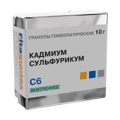 Кадмиум Сульфурикум С-6 гранулы 10г