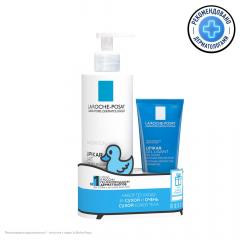 Ля рош позе Липикар набор молочко 400мл+ гель очищающий 100мл