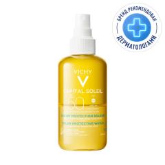 Виши Капитал Солей спрей солнцезащитный двухфазный увлажняющий SPF50 200мл