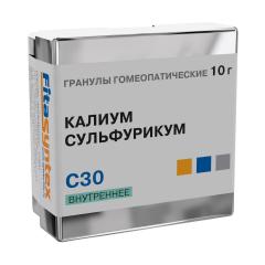 Калиум Сульфурикум С-30 гранулы 10г