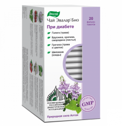 Эвалар Био чай при диабете 2г №20